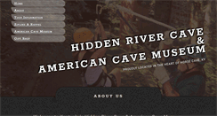 Desktop Screenshot of hiddenrivercave.com